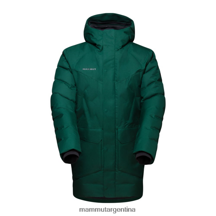 photics hs termo parka hombres 2B8PD2760 Mammut verde azulado oscuro ropa