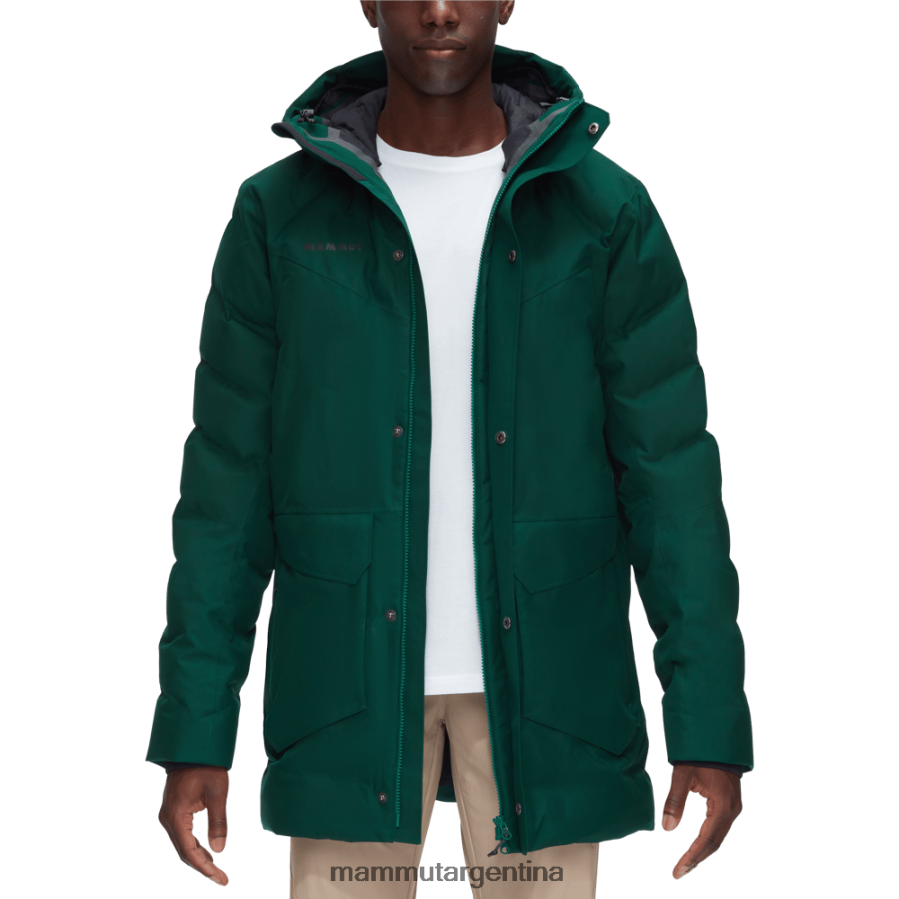 photics hs termo parka hombres 2B8PD2760 Mammut verde azulado oscuro ropa