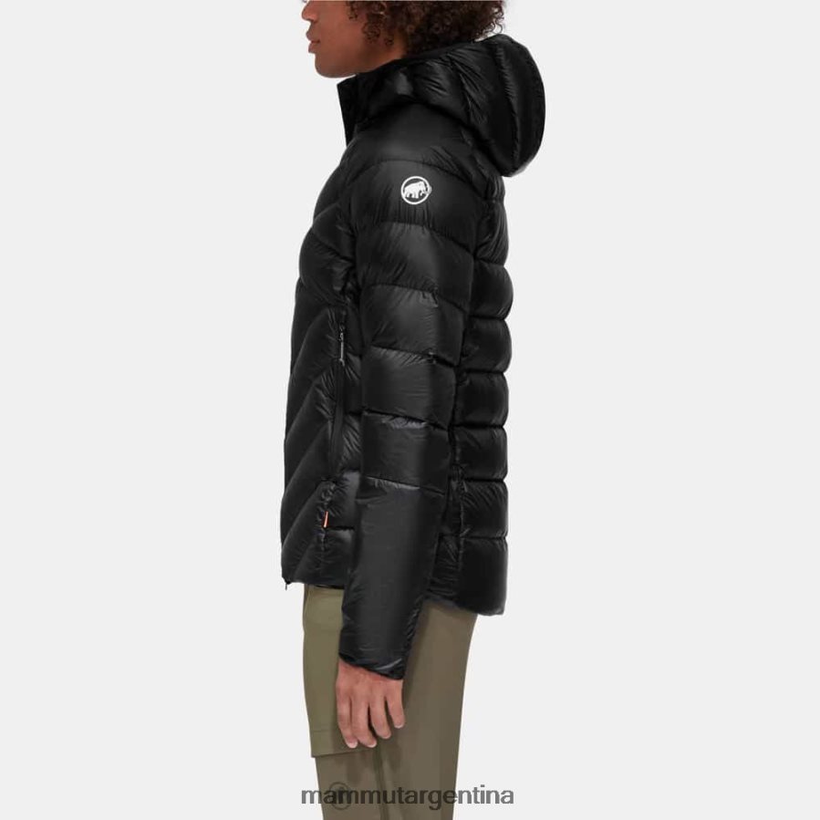 taiss en chaqueta con capucha hombres 2B8PD217 Mammut negro ropa