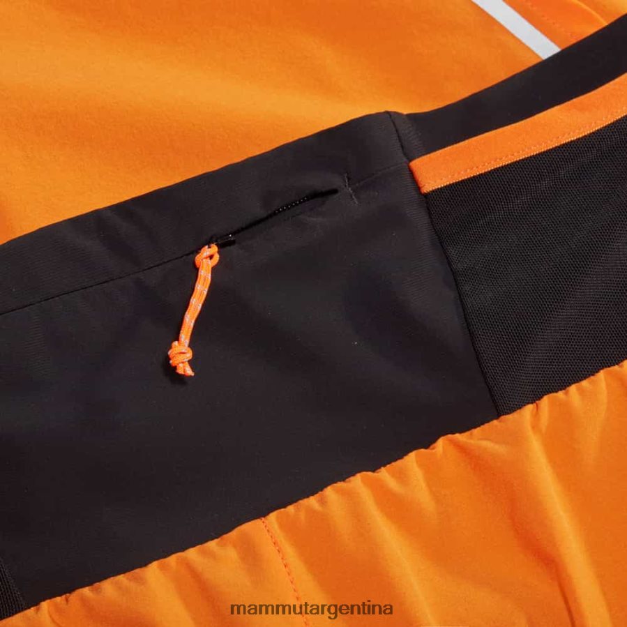 pantalones cortos 2 en 1 aenergy tr hombres 2B8PD2974 Mammut negro mandarina oscuro ropa