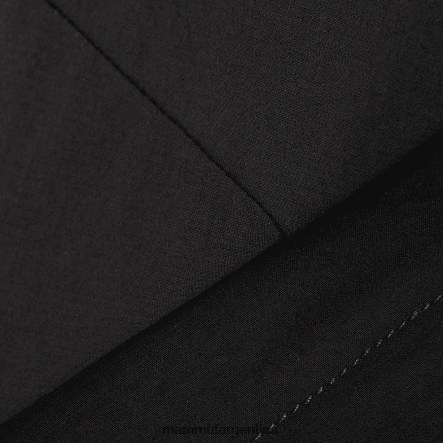 pantalones de senderismo con cremallera hombres 2B8PD2266 Mammut negro ropa