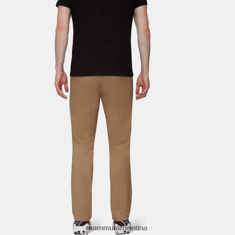 pantalones de senderismo hombres 2B8PD21078 Mammut arena oscura ropa