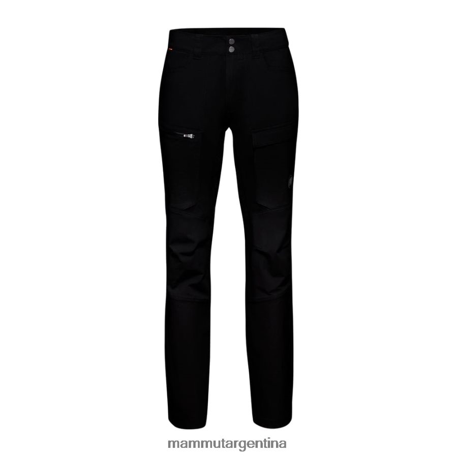 pantalones híbridos zinal hombres 2B8PD2970 Mammut negro ropa
