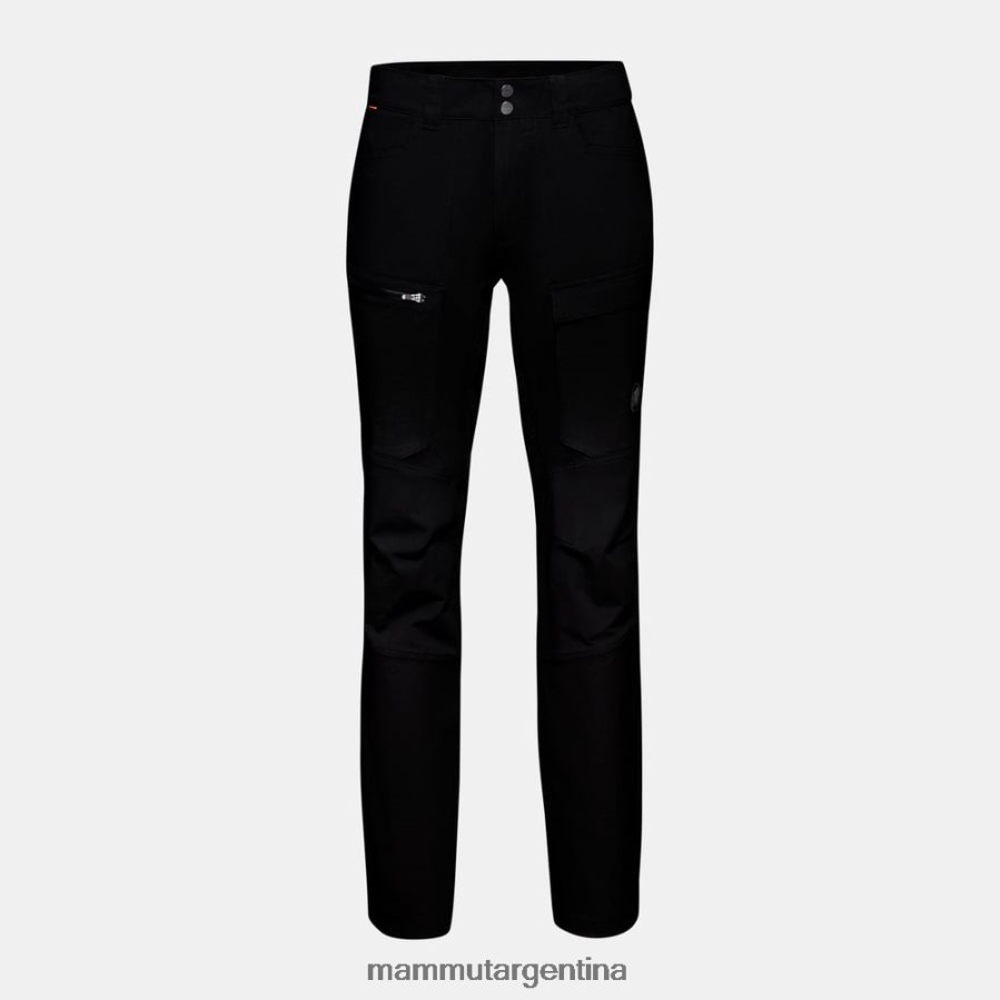 pantalones híbridos zinal hombres 2B8PD2970 Mammut negro ropa