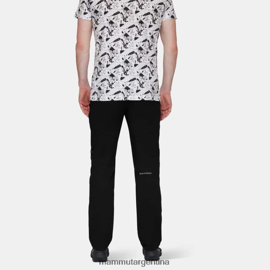 pantalones híbridos zinal hombres 2B8PD2970 Mammut negro ropa