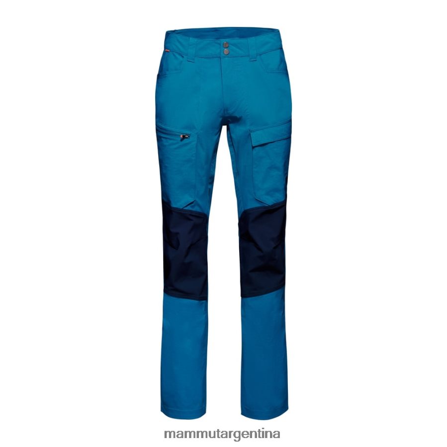 pantalones híbridos zinal hombres 2B8PD2972 Mammut profundo hielo marino ropa
