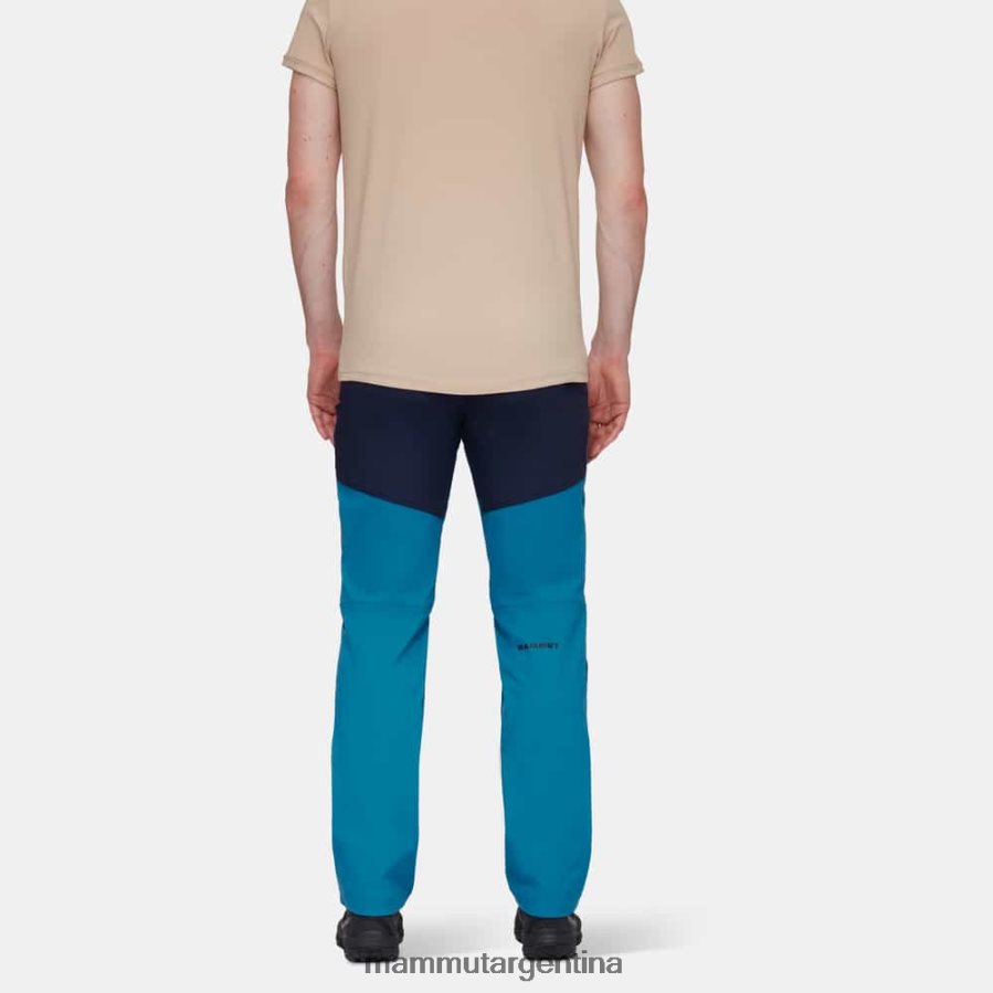 pantalones híbridos zinal hombres 2B8PD2972 Mammut profundo hielo marino ropa
