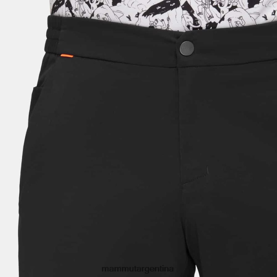 pantalones ligeros massone hombres 2B8PD2128 Mammut negro ropa