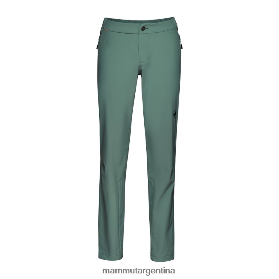 pantalones ligeros runbold hombres 2B8PD2652 Mammut jade oscuro ropa
