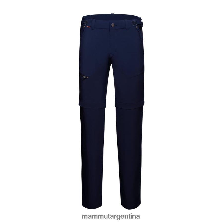 pantalones runbold con cremallera hombres 2B8PD21121 Mammut marina ropa
