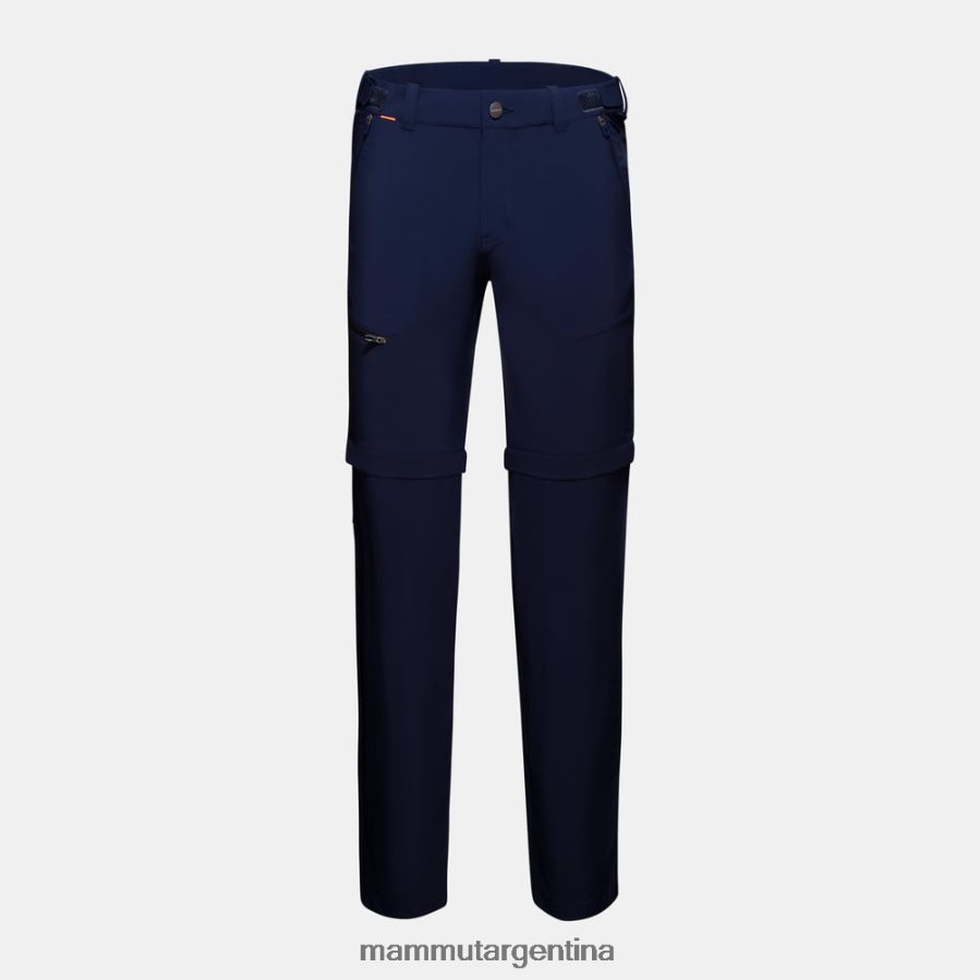 pantalones runbold con cremallera hombres 2B8PD21121 Mammut marina ropa