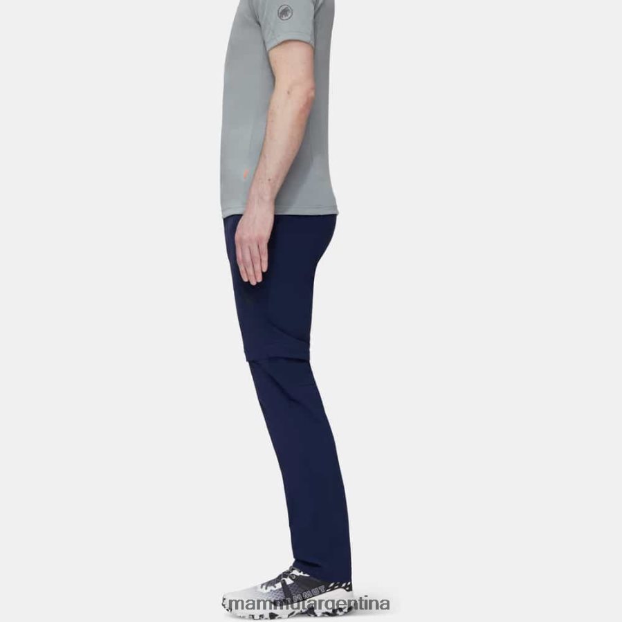 pantalones runbold con cremallera hombres 2B8PD21121 Mammut marina ropa