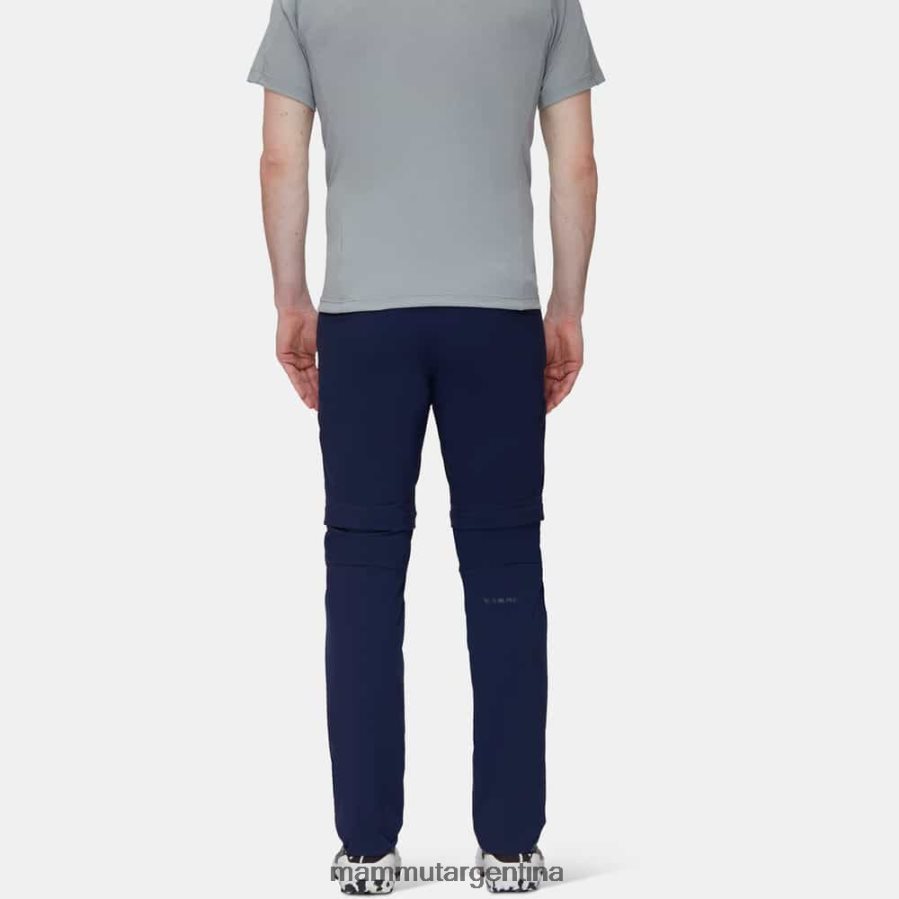 pantalones runbold con cremallera hombres 2B8PD21121 Mammut marina ropa