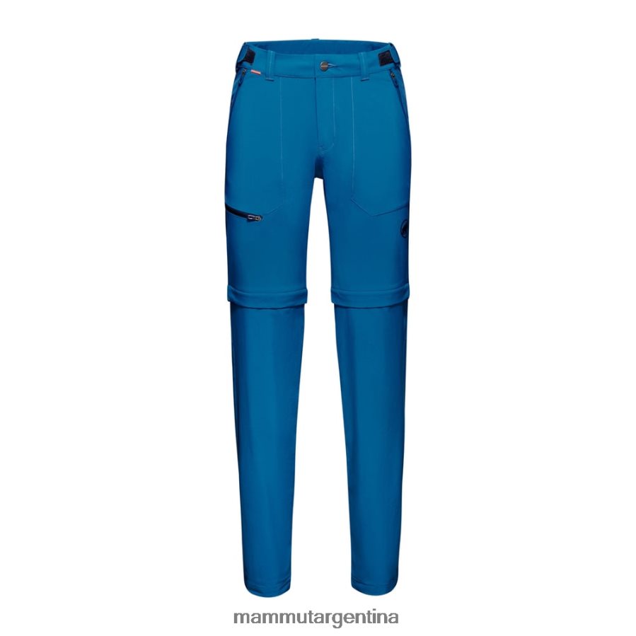 pantalones runbold con cremallera hombres 2B8PD21123 Mammut hielo profundo ropa