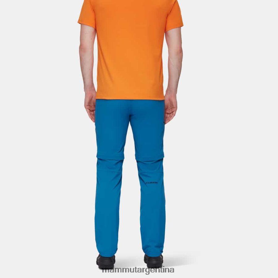 pantalones runbold con cremallera hombres 2B8PD21123 Mammut hielo profundo ropa