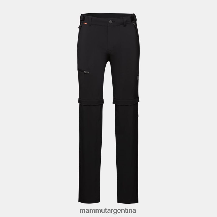 pantalones runbold con cremallera hombres 2B8PD2265 Mammut negro ropa