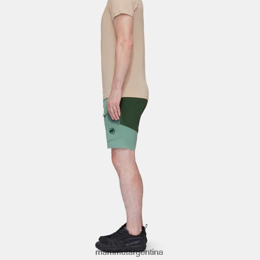 shorts híbridos zinal hombres 2B8PD2779 Mammut maderas de jade oscuro ropa