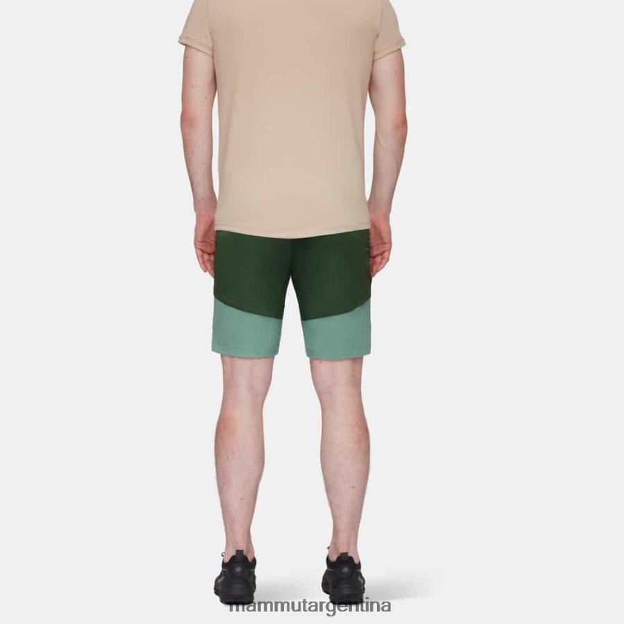 shorts híbridos zinal hombres 2B8PD2779 Mammut maderas de jade oscuro ropa