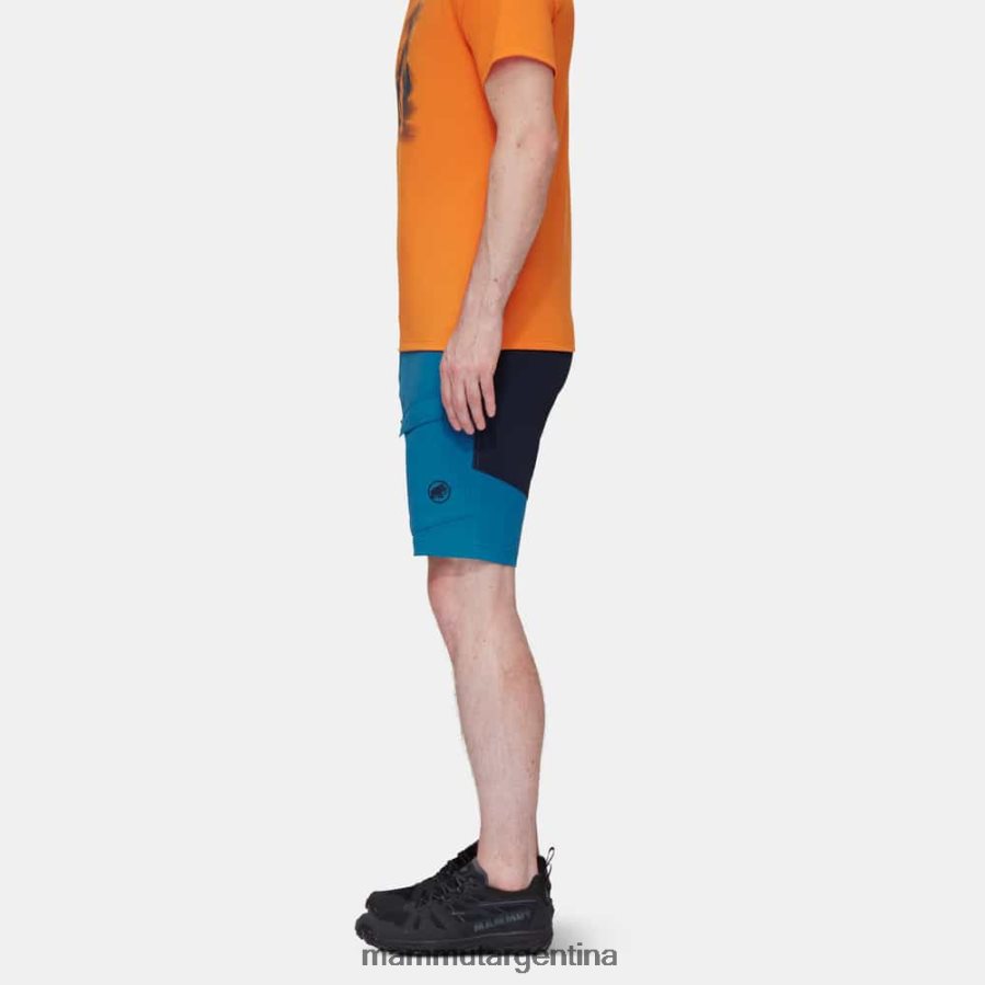 shorts híbridos zinal hombres 2B8PD2780 Mammut profundo hielo marino ropa