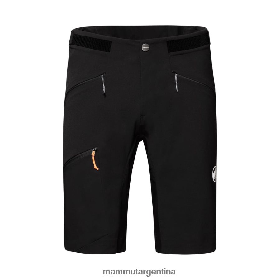 taiss así que pantalones cortos hombres 2B8PD2165 Mammut negro ropa
