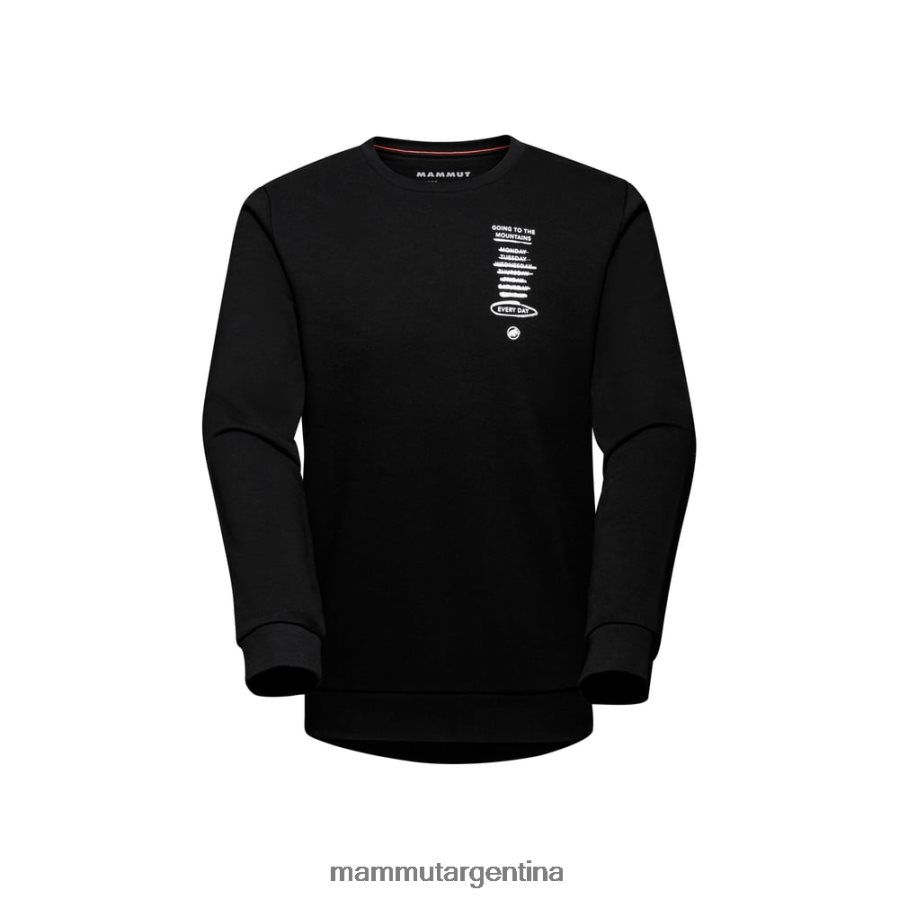 cuello redondo core ml todos los días hombres 2B8PD2245 Mammut negro ropa