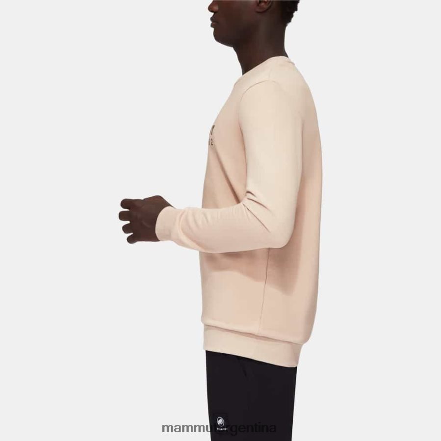 logotipo de cuello redondo core ml hombres 2B8PD21038 Mammut sabana ropa