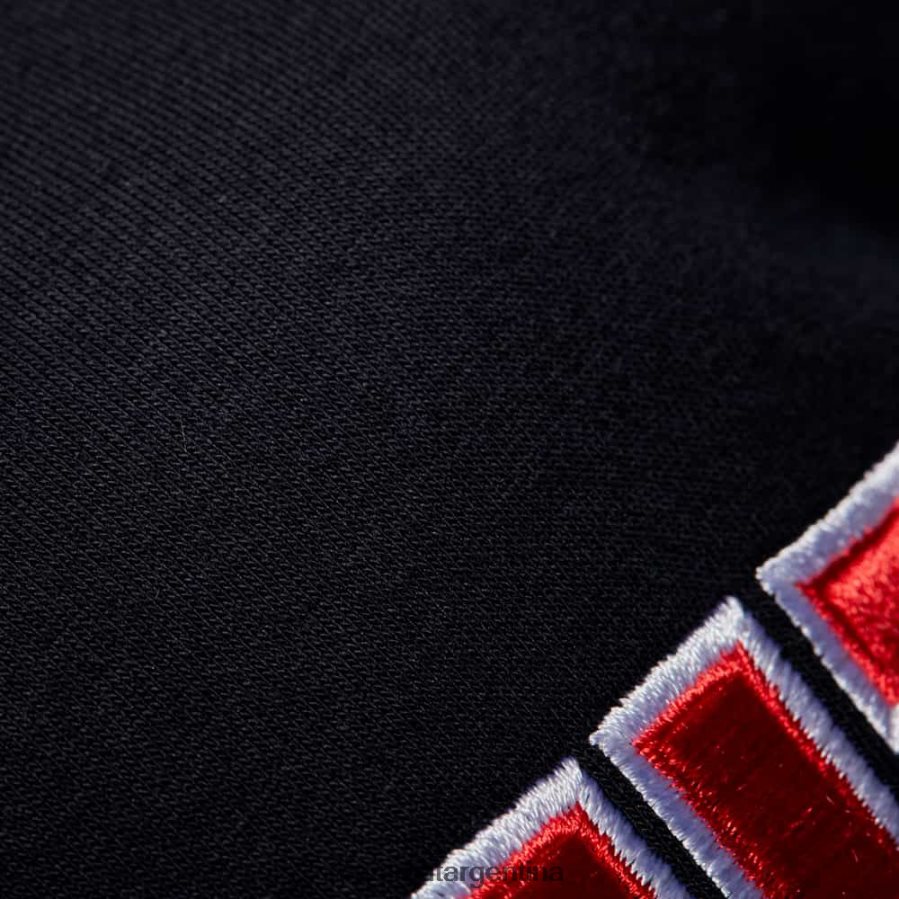 logotipo de la sudadera con capucha ml hombres 2B8PD2260 Mammut negro-picante ropa