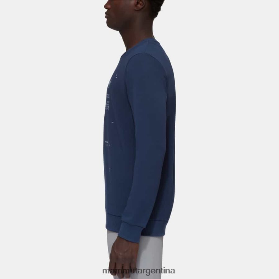 pico de cuello redondo core ml hombres 2B8PD2873 Mammut marina ropa