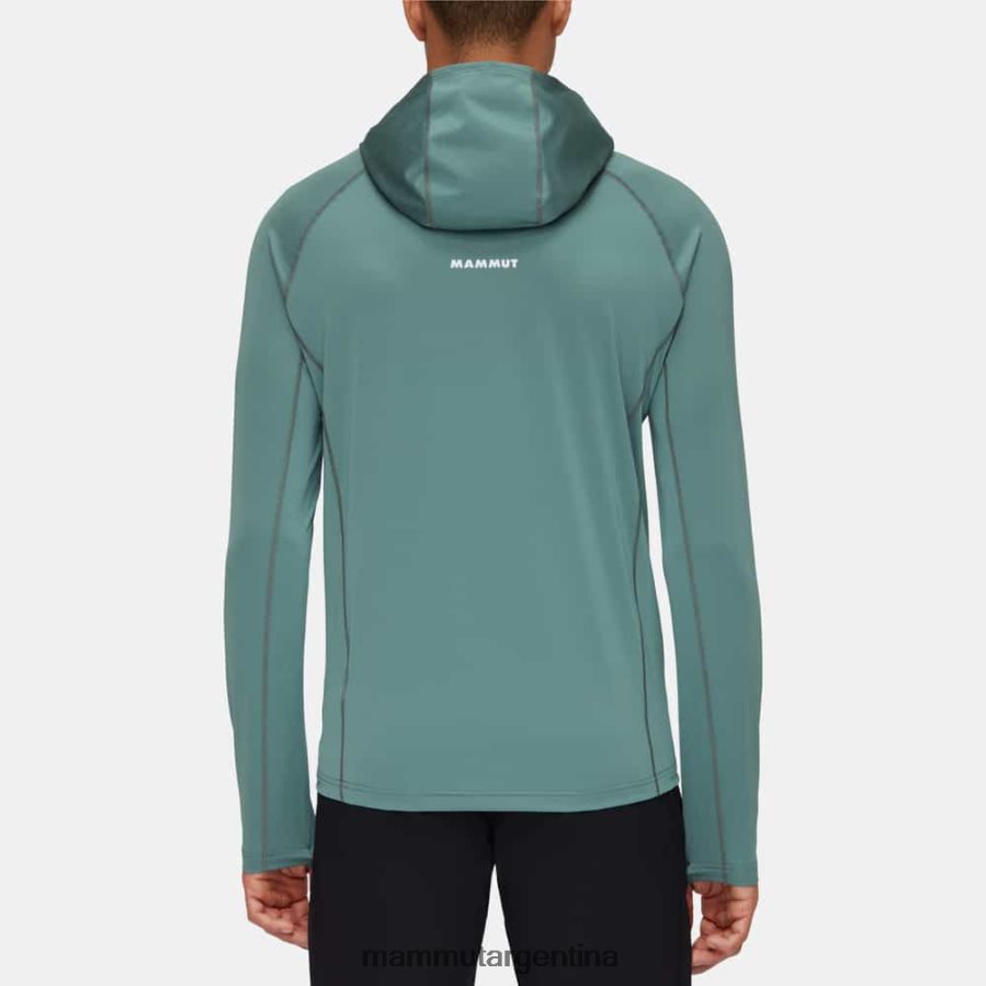 sudadera con capucha selun fl sun hombres 2B8PD22 Mammut jade oscuro ropa