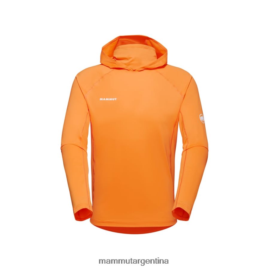sudadera con capucha selun fl sun hombres 2B8PD2632 Mammut Mandarina ropa