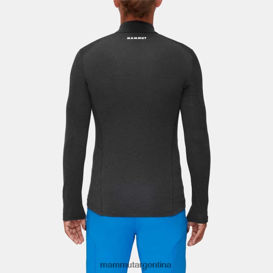 tirador de media cremallera aenergy light ml hombres 2B8PD2937 Mammut fantasma negro ropa