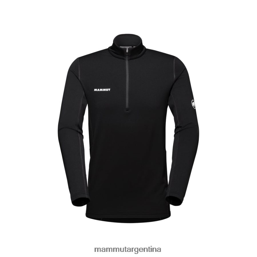 tirador de media cremallera aenergy ml hombres 2B8PD21056 Mammut negro ropa