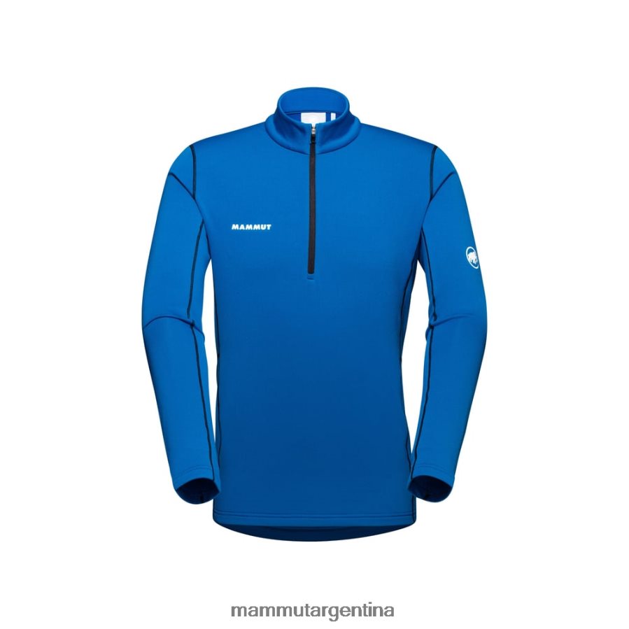 tirador de media cremallera aenergy ml hombres 2B8PD21057 Mammut azurita ropa