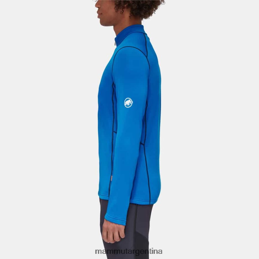 tirador de media cremallera aenergy ml hombres 2B8PD21057 Mammut azurita ropa
