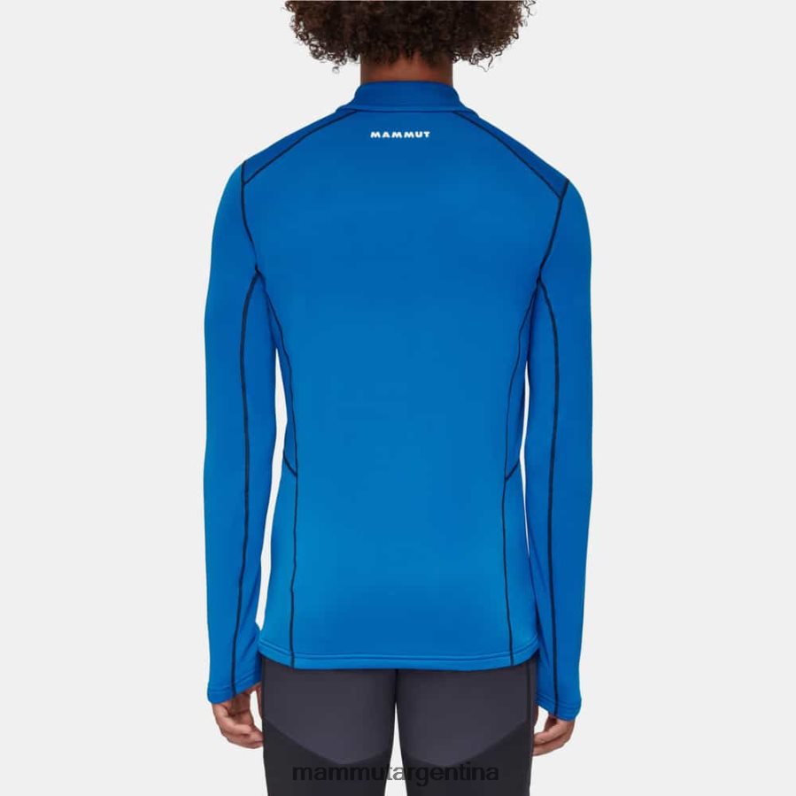 tirador de media cremallera aenergy ml hombres 2B8PD21057 Mammut azurita ropa