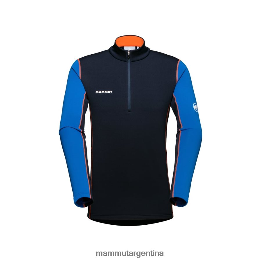 tirador de media cremallera aenergy ml hombres 2B8PD21058 Mammut noche-azurit ropa