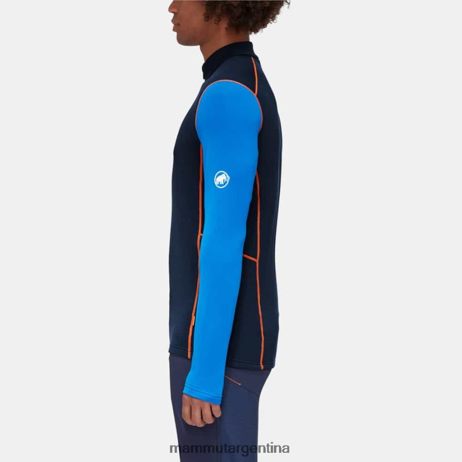 tirador de media cremallera aenergy ml hombres 2B8PD21058 Mammut noche-azurit ropa