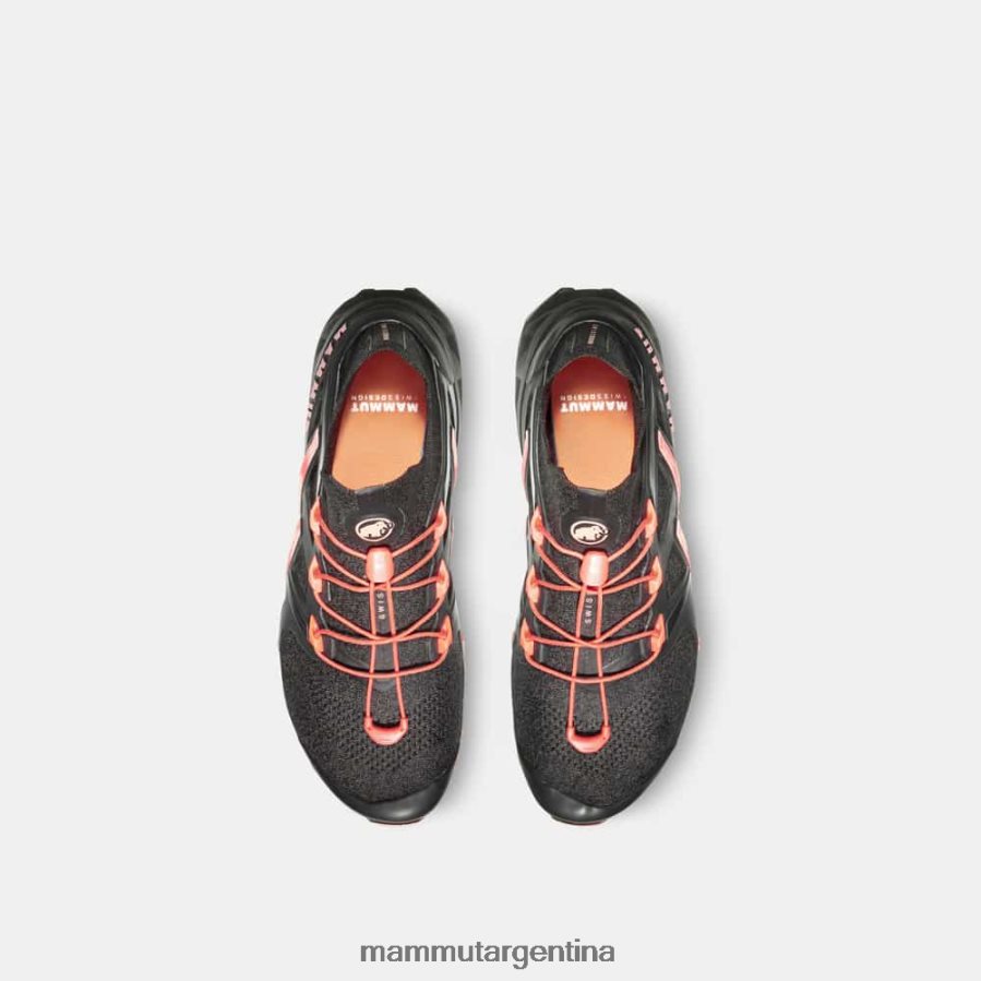 aegility pro medio mujer 2B8PD2346 Mammut salmón negro-oscuro calzado