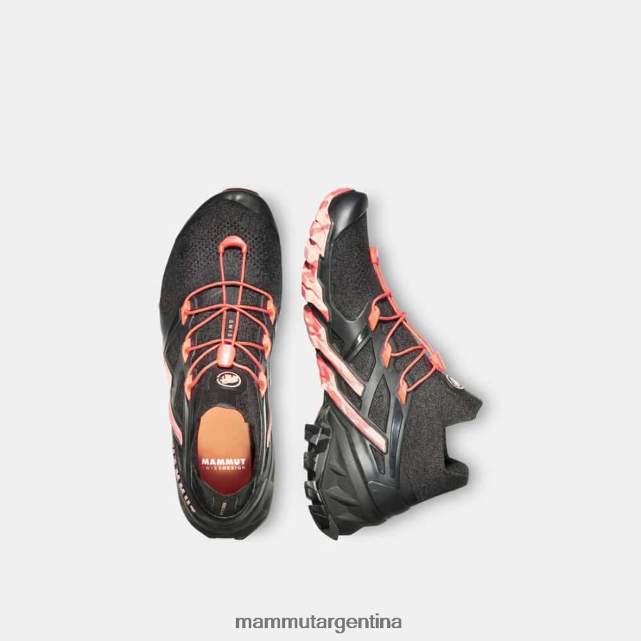 aegility pro medio mujer 2B8PD2346 Mammut salmón negro-oscuro calzado