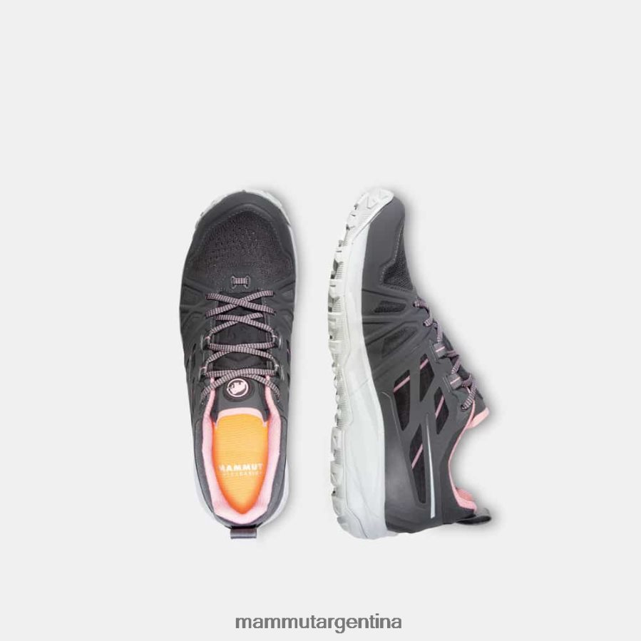 saentis baja gtx mujer 2B8PD21299 Mammut rosa polvo oscuro asfalto calzado