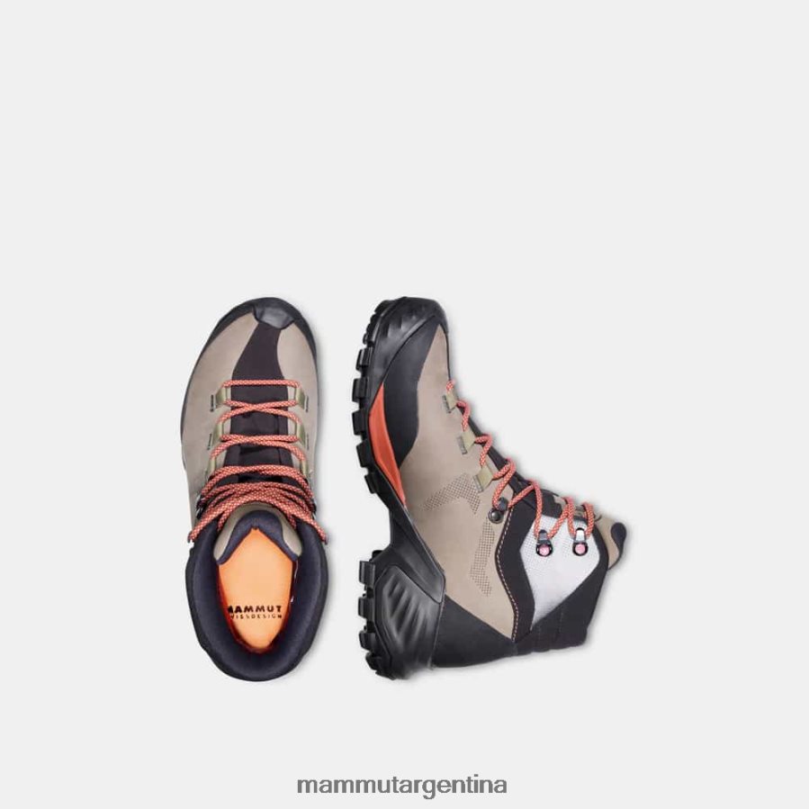gira trovat alta gtx mujer 2B8PD2340 Mammut brandy de bungee y albaricoque calzado