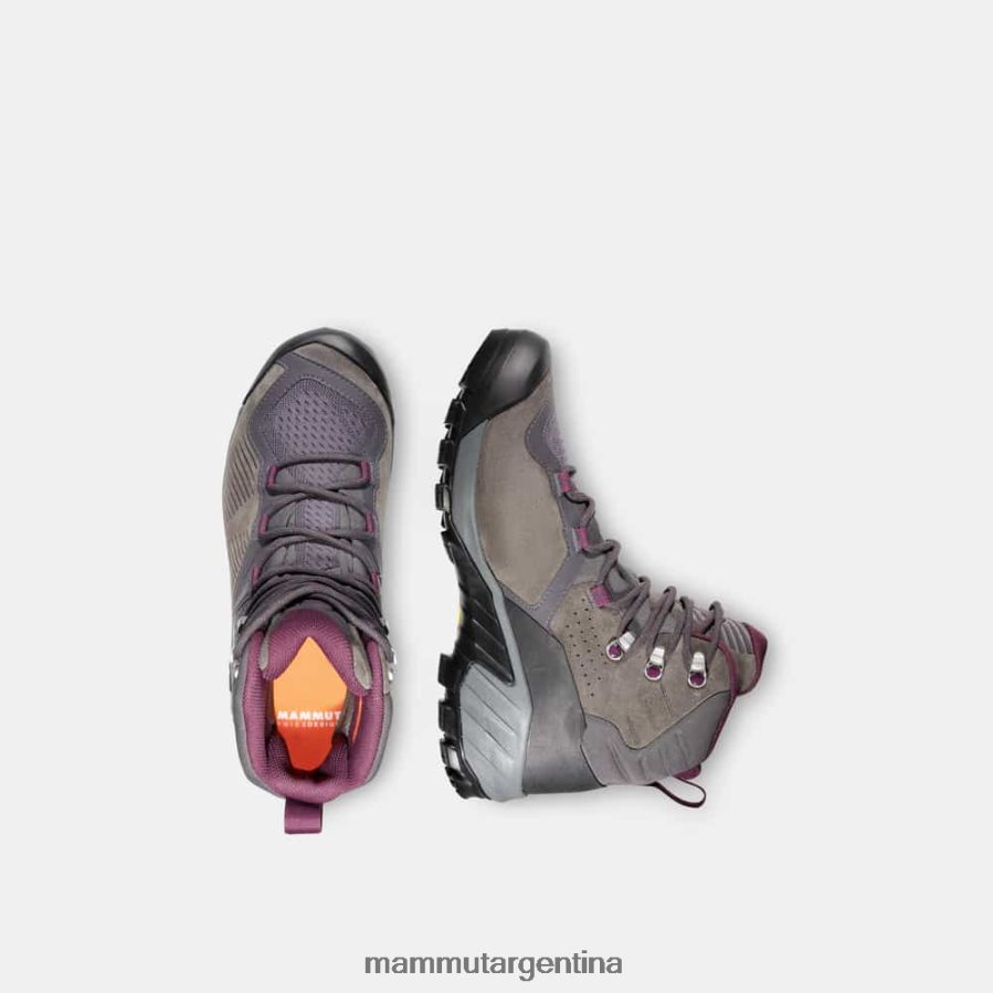 sapuen alta gtx mujer 2B8PD2344 Mammut uva oscura de titanio claro calzado