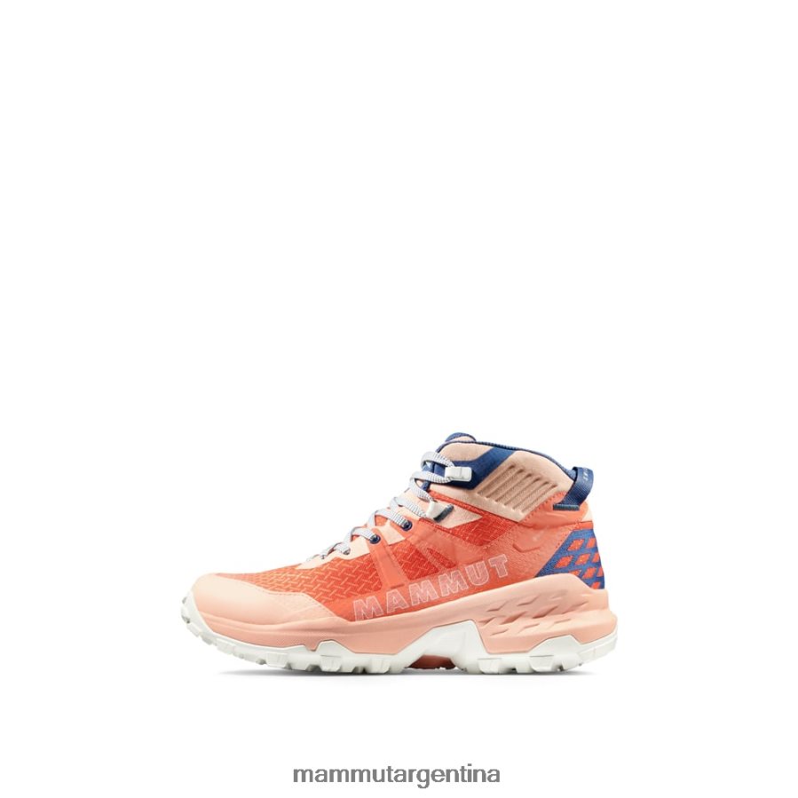 sertig ii mid gtx mujer 2B8PD21281 Mammut salmón claro-salmón oscuro calzado