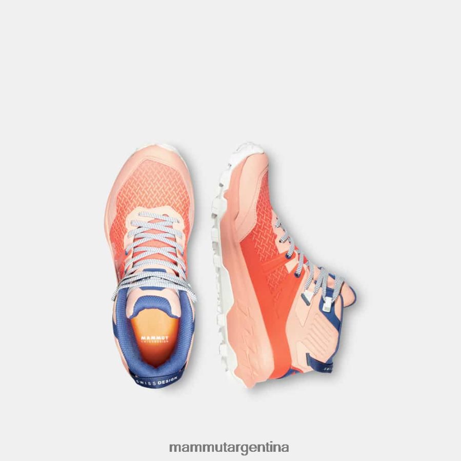 sertig ii mid gtx mujer 2B8PD21281 Mammut salmón claro-salmón oscuro calzado