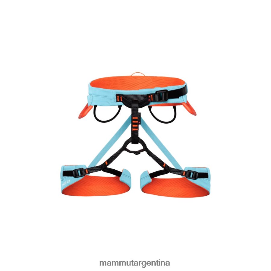 arnés togir 2.0 3 correderas mujer 2B8PD2602 Mammut azul fresco equipo