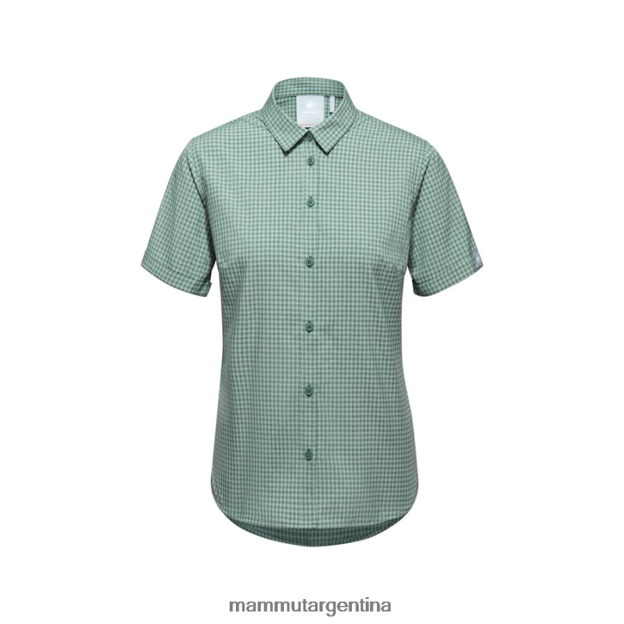 camiseta mujer 2B8PD2104 Mammut jade oscuro-jade ropa