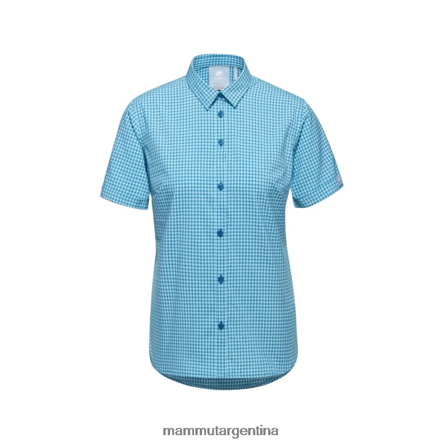 camiseta mujer 2B8PD2795 Mammut azul hielo profundo ropa