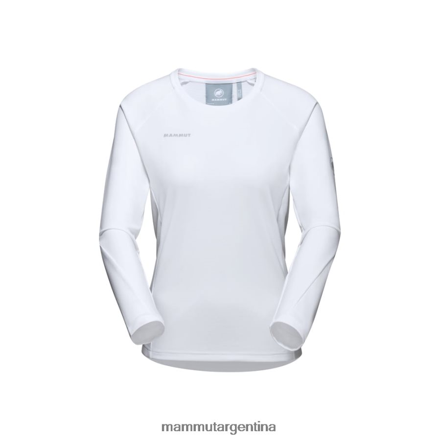 aegility fl manga larga mujer 2B8PD21126 Mammut blanco ropa