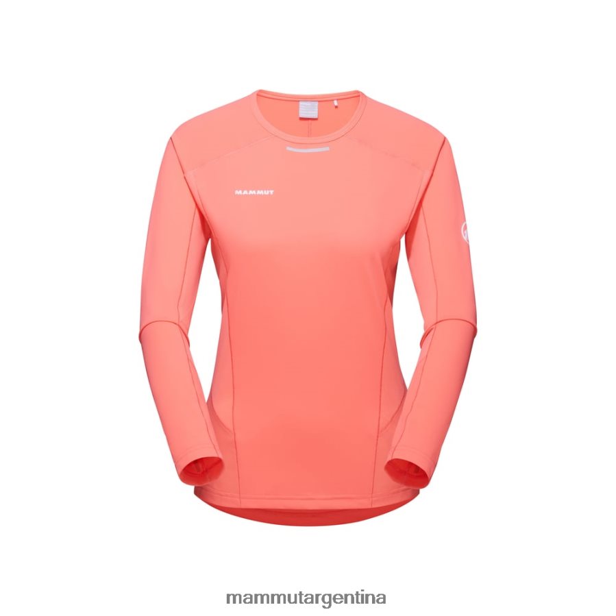aenergy fl manga larga mujer 2B8PD2138 Mammut salmón ropa