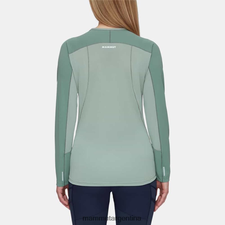aenergy fl manga larga mujer 2B8PD2857 Mammut jade oscuro-jade ropa